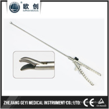 Reusable Laparoscopic Needle Holder Left Curved Right Curved Tip